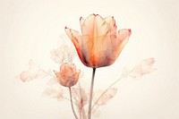 Tulip flower petal plant. AI generated Image by rawpixel.