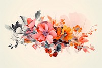 Floral art pattern flower. AI generated Image by rawpixel.