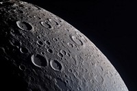 Moon astronomy outdoors nature. AI generated Image by rawpixel.