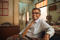 Indian doctor glasses adult smile. AI generated Image by rawpixel.