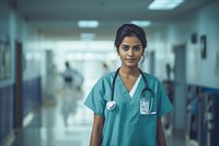 South Indian women as a doctor hospital working nurse. AI generated Image by rawpixel.