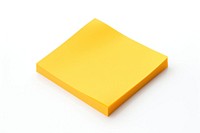 1 yellow sticky note white background simplicity rectangle. AI generated Image by rawpixel.
