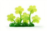 Simple flowers and a green bush plant leaf food. AI generated Image by rawpixel.