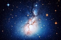 The milky way in space astronomy universe outdoors. AI generated Image by rawpixel.