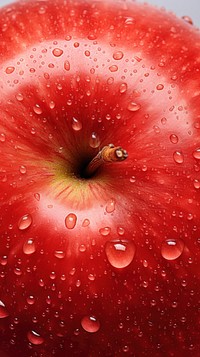 Apple plant fruit rain. AI generated Image by rawpixel.