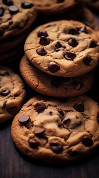 Cookies biscuit food confectionery. AI generated Image by rawpixel.