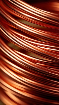 Copper wire backgrounds technology abstract. AI generated Image by rawpixel.