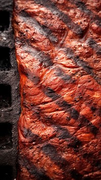 Grilled steak grilling meat food. AI generated Image by rawpixel.