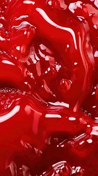 Strawberry jam red backgrounds splattered. AI generated Image by rawpixel.