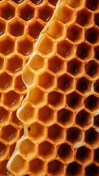 Waffle honeycomb macro photography backgrounds. AI generated Image by rawpixel.