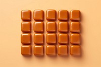 Caramel candy dessert brown food. AI generated Image by rawpixel.