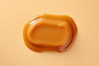 Caramel brown dessert yellow. AI generated Image by rawpixel.