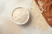 Delicious oatmeal breakfast powder food. AI generated Image by rawpixel.