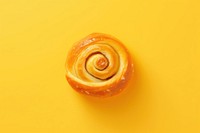 Jam Roll yellow food freshness. AI generated Image by rawpixel.