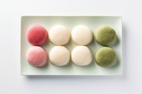 Warabi Mochi food pill confectionery. AI generated Image by rawpixel.