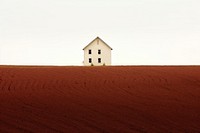 Farm on countryside architecture landscape outdoors. AI generated Image by rawpixel.