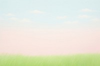 Painting of grass border backgrounds outdoors horizon. AI generated Image by rawpixel.