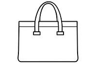 Tote bag handbag purse white. AI generated Image by rawpixel.