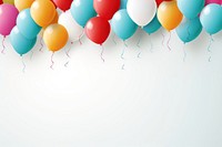 Balloons anniversary celebration backgrounds. AI generated Image by rawpixel.