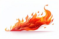 Fire flame abstract glowing burning. AI generated Image by rawpixel.