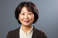Japanese manager woman portrait smiling adult. AI generated Image by rawpixel.