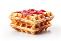 Waffle Breakfast waffle breakfast food. AI generated Image by rawpixel.