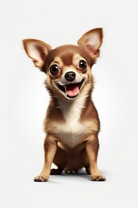A baby brown Chihuahua dog chihuahua mammal animal. AI generated Image by rawpixel.