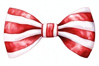 A stripe red-white bow tie accessories accessory striped. AI generated Image by rawpixel.