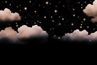 Pastel pink cloud fog and stars png astronomy sky backgrounds. AI generated Image by rawpixel.