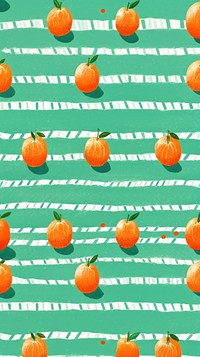 Tangerines pattern backgrounds tangerine pumpkin. AI generated Image by rawpixel.