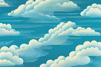 Cloud pattern outdoors nature sky. AI generated Image by rawpixel.