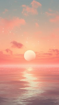 Sunrise outdoors horizon sunset. AI generated Image by rawpixel.