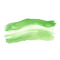 Green wave brush backgrounds paint white background. AI generated Image by rawpixel.