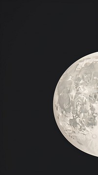 Moon phase lighting astronomy darkness. AI generated Image by rawpixel.