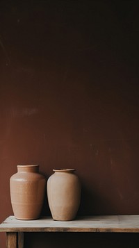 Pottery pottery wall earthenware. AI generated Image by rawpixel.