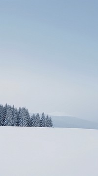 Winter landscape outdoors nature forest. AI generated Image by rawpixel.