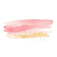 Pink and gold glitter stains backgrounds paint white background. AI generated Image by rawpixel.