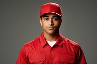 Food delivery portrait uniform photo. AI generated Image by rawpixel.