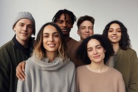 Group of diverse people portrait adult togetherness. AI generated Image by rawpixel.