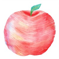 Red apple fruit plant food. AI generated Image by rawpixel.