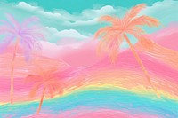 Beach tree backgrounds outdoors. AI generated Image by rawpixel.