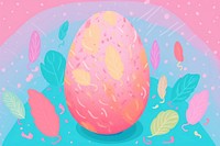 Easter egg celebration creativity freshness. AI generated Image by rawpixel.