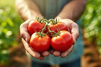 Tomato vegetable farmer plant. AI generated Image by rawpixel.