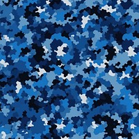 Blue digital marpat camo camouflage pattern backgrounds military textile. AI generated Image by rawpixel.