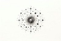 Astrology line creativity chandelier. AI generated Image by rawpixel.