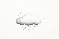 Cloud white creativity raindrop. AI generated Image by rawpixel.