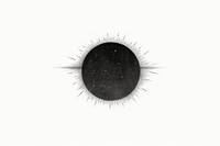 Eclipse astronomy space night. AI generated Image by rawpixel.