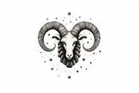Aries livestock drawing animal. AI generated Image by rawpixel.