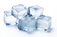 Ice cubes crystal white background jewelry. AI generated Image by rawpixel.