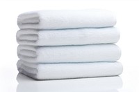 Rolled Towels towel white white background. AI generated Image by rawpixel.